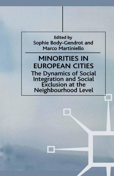 Produktbild: Minorities in European Cities