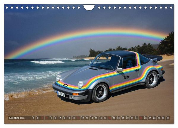 Produktbild: Ein Porsche muss es schon sein! (Wandkalender 2026 DIN A4 quer), CALVENDO Monatskalender