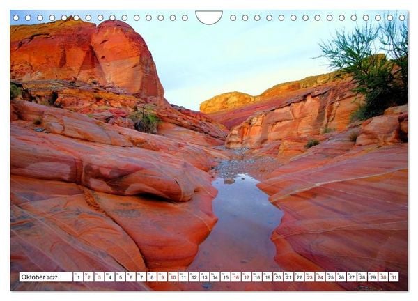 Produktbild: Naturwunder und Nationalparks der amerikanischen Westk&uuml;ste (Wandkalender 2027 DIN A4 quer), CALVENDO Monatskalender