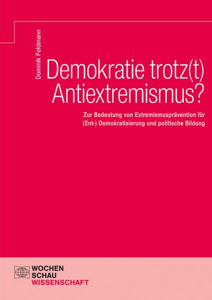 Produktbild: Demokratie trotz(t) Antiextremismus?