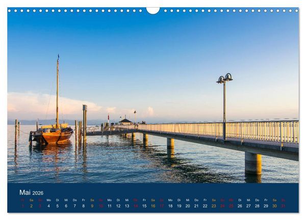 Produktbild: Ansichten vom Bodensee (Wandkalender 2026 DIN A3 quer), CALVENDO Monatskalender