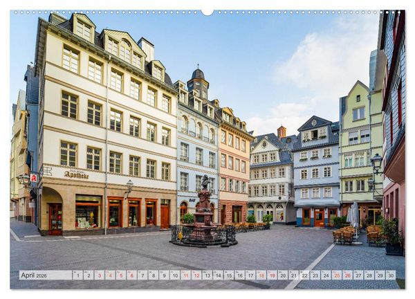 Produktbild: Frankfurt am Main Impressionen (Wandkalender 2026 DIN A2 quer), CALVENDO Monatskalender