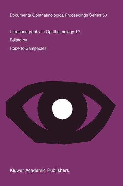 Produktbild: Ultrasonography in Ophthalmology 12
