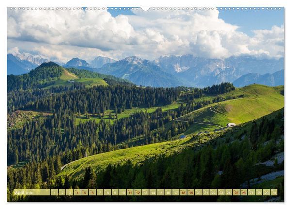 Produktbild: Die Feistritzer Alm - Wandern in den K&auml;rntner Bergen (Wandkalender 2026 DIN A2 quer), CALVENDO Monatskalender