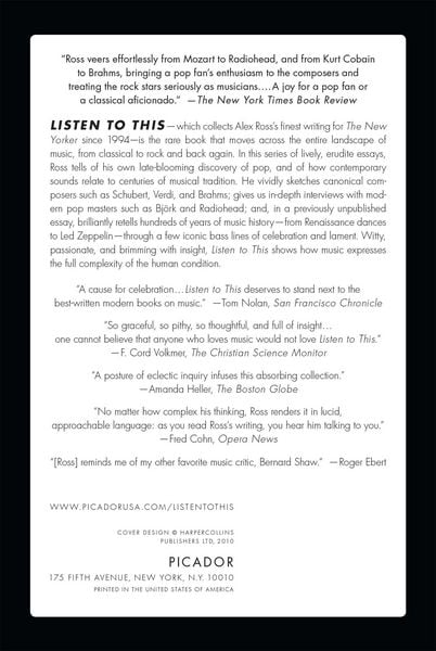 Produktbild: Listen to This