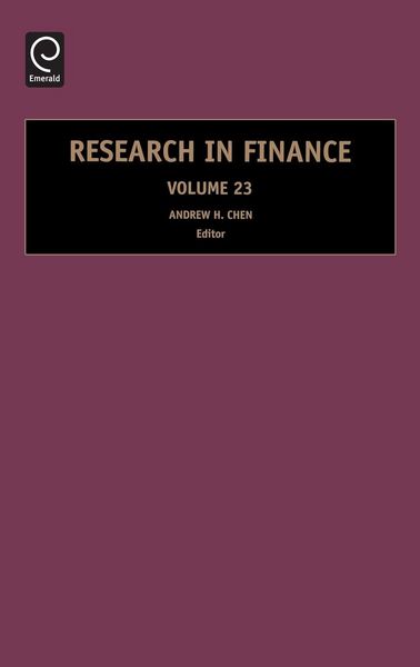Produktbild: Research in Finance