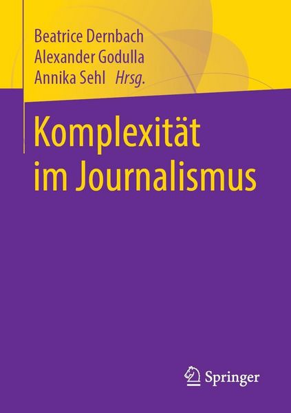 Produktbild: Komplexit&auml;t im Journalismus