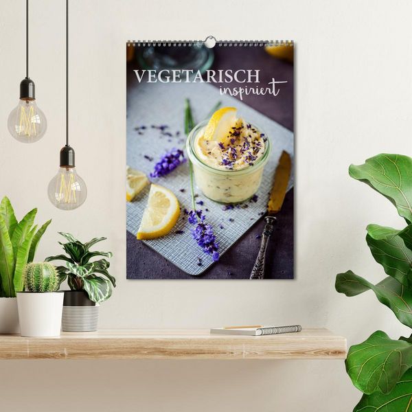 Produktbild: Vegetarisch inspiriert (Wandkalender 2026 DIN A3 hoch), CALVENDO Monatskalender