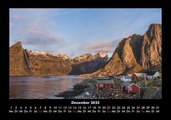 Produktbild: Bergige Welten 2025 Fotokalender DIN A3