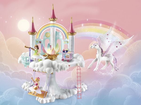 PLAYMOBIL 71359 - Princess Magic - Himmlisches Regenbogenschloss