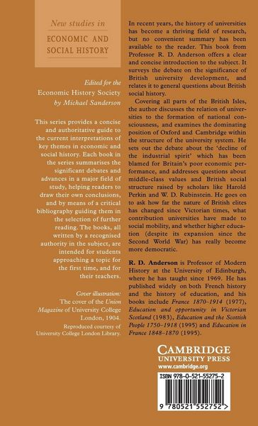 Produktbild: Universities and Elites in Britain since 1800