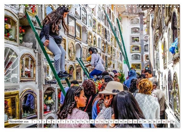 Produktbild: Traditionen und Feste im Hochland von Peru (Wandkalender 2026 DIN A3 quer), CALVENDO Monatskalender
