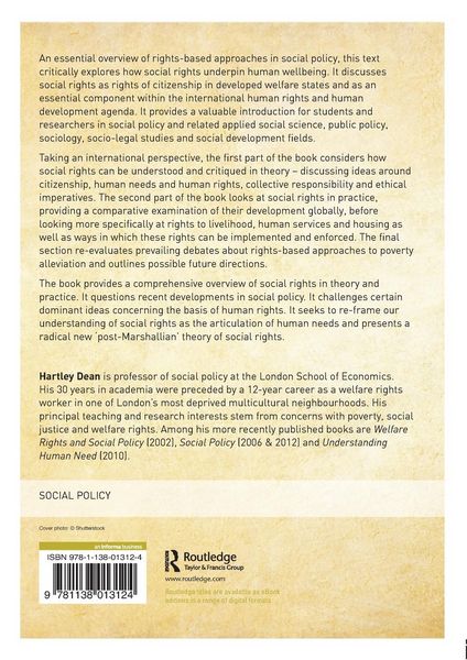 Produktbild: Social Rights and Human Welfare