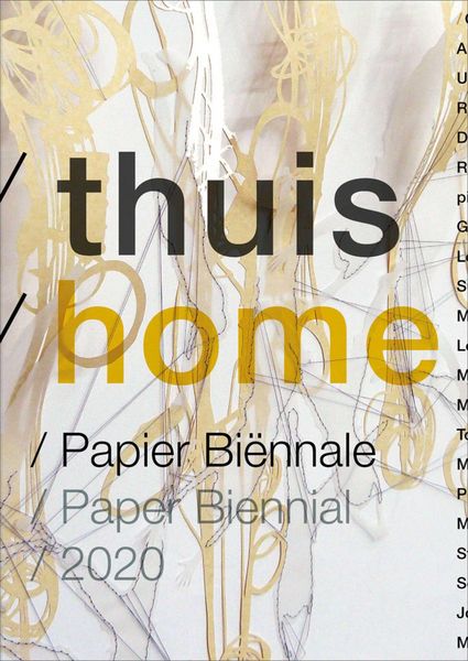 Produktbild: Thuis/Home. Paper Biennial 2020
