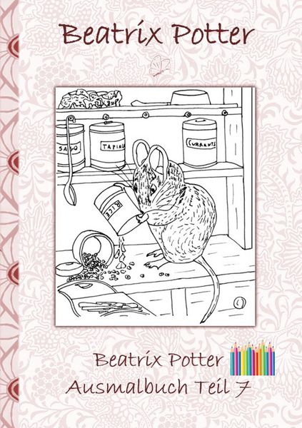 Produktbild: Beatrix Potter Ausmalbuch Teil 7 ( Peter Hase )