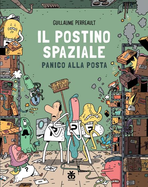 Produktbild: Panico alla posta. Il postino spaziale