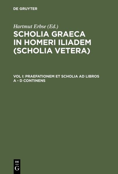 Produktbild: Praefationem et scholia ad libros A - D continens