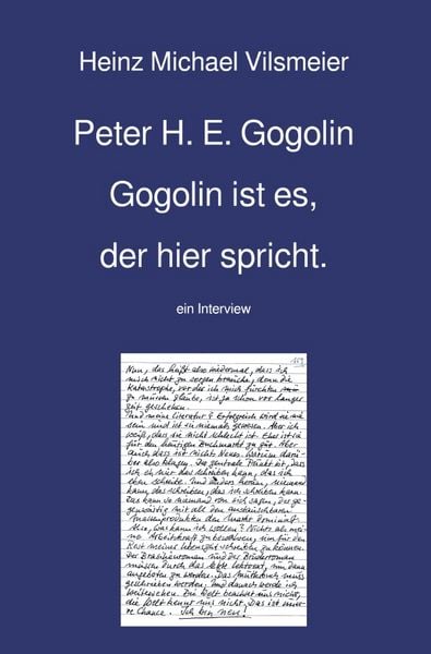 Produktbild: HAMCHA art integration - Menschen im Gespr&auml;ch / Peter H. E. Gogolin Gogolin ist es, der hier spricht.