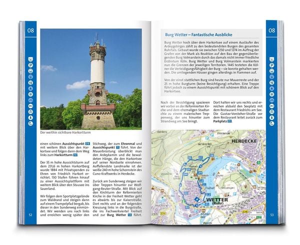 Produktbild: KOMPASS Wanderf&uuml;hrer Ruhrgebiet, 50 Touren