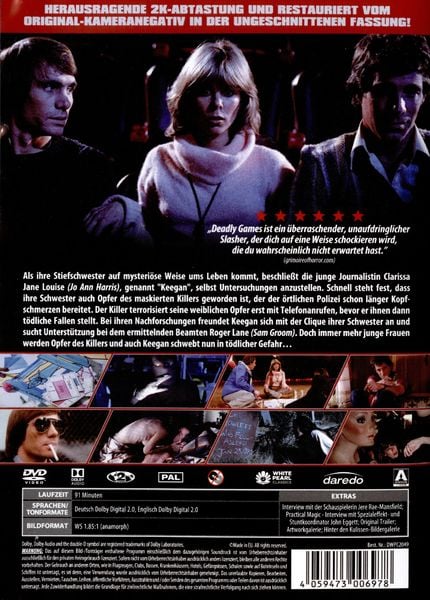 Produktbild: Deadly Games - T&ouml;dliche Spiele - Uncut Fassung - digital remastered