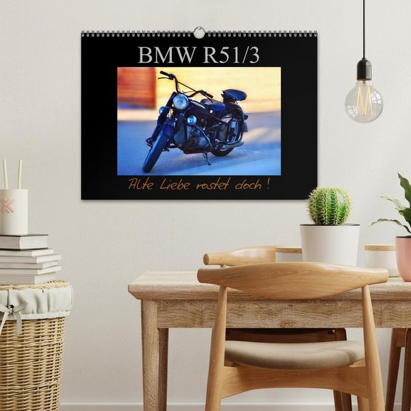 Produktbild: BMW R 51/3 - Alte Liebe rostet doch (Wandkalender 2025 DIN A3 quer), CALVENDO Monatskalender