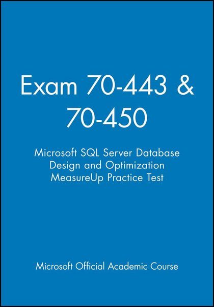 Produktbild: Exam 70-443 & 70-450 Microsoft SQL Server Database Design and Optimization MeasureUp Practice Test