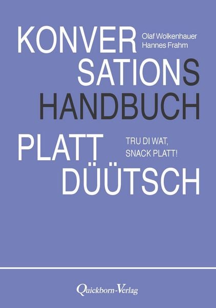 Produktbild: Konversationshandbuch Plattd&uuml;&uuml;tsch