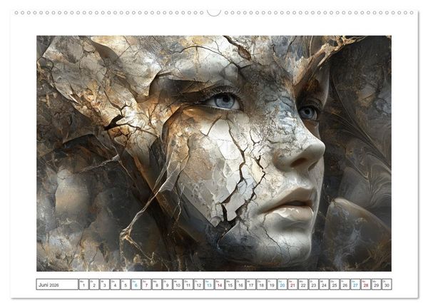 Produktbild: Verborgene Dimensionen (Wandkalender 2026 DIN A2 quer), CALVENDO Monatskalender