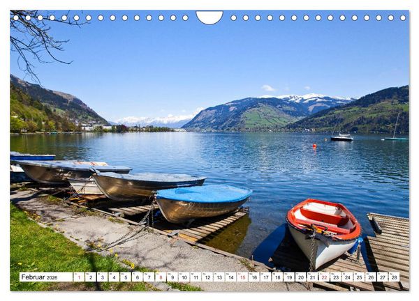 Produktbild: Der Zeller See im sch&ouml;nen Salzburger Land (Wandkalender 2026 DIN A4 quer), CALVENDO Monatskalender