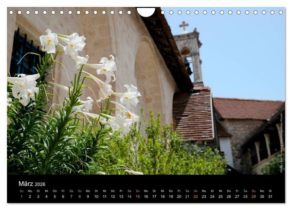 Produktbild: Zypern &ndash; Cyprus &ndash; Kypros (Wandkalender 2026 DIN A4 quer), CALVENDO Monatskalender
