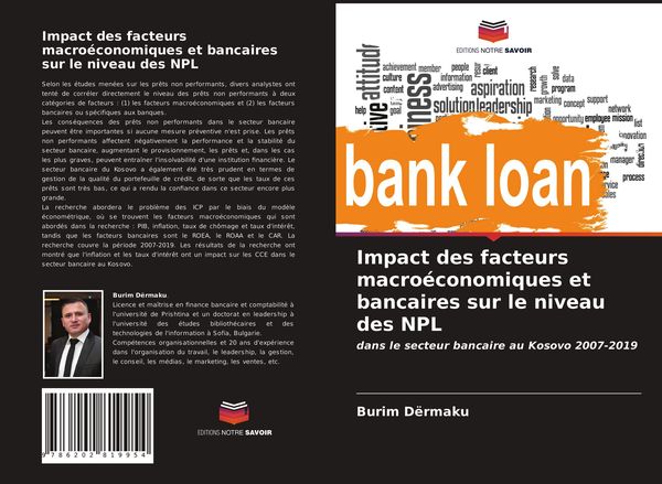 Produktbild: Impact des facteurs macro&eacute;conomiques et bancaires sur le niveau des NPL