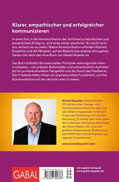Produktbild: Die 11 Gebote gelungener Businesskommunikation