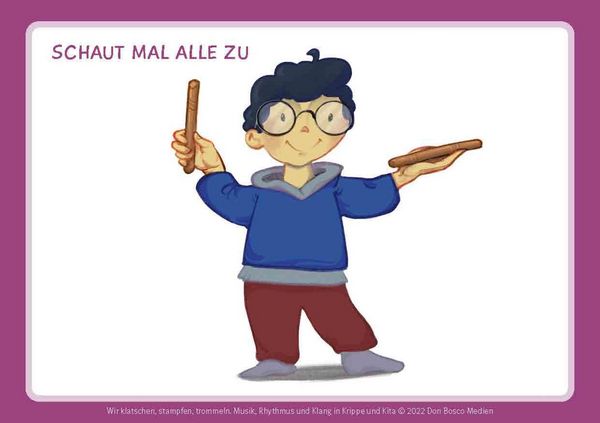 Produktbild: Wir klatschen, stampfen, trommeln