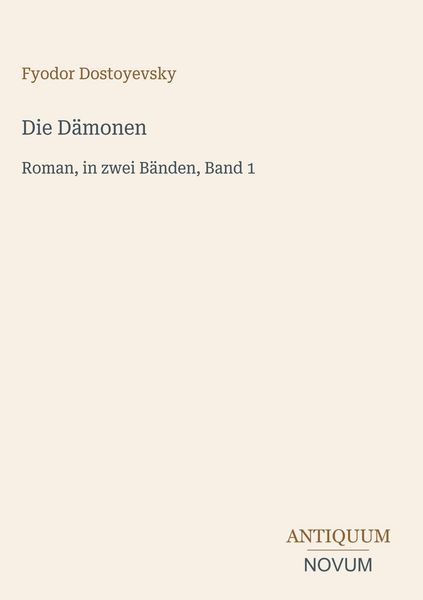 Produktbild: Die D&auml;monen