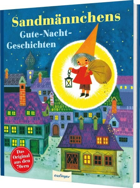 Kinderbücher aus den 1970er-Jahren: Sandmännchens Gute-Nacht-Geschichten, Gebundene Ausgabe von Brüder Grimm , Theodor Storm, Esslinger in der