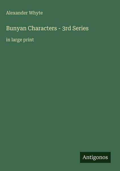 Produktbild: Bunyan Characters - 3rd Series