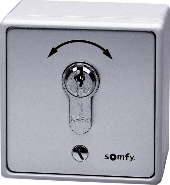 Produktbild: Somfy 1871148 Torantrieb Schl&uuml;sseltaster Unterputz, Aufputz