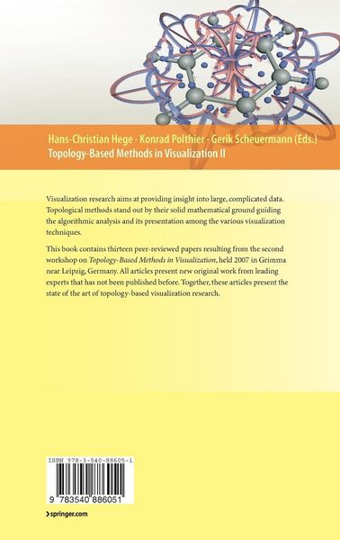 Produktbild: Topology-Based Methods in Visualization II