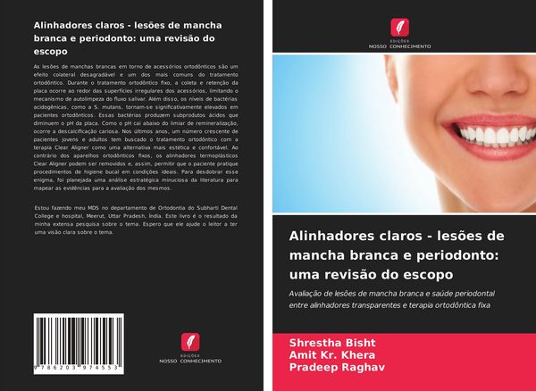 Produktbild: Alinhadores claros - les&otilde;es de mancha branca e periodonto: uma revis&atilde;o do escopo