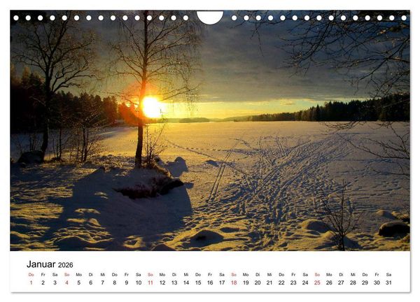 Produktbild: Schweden - V&auml;rmland (Wandkalender 2026 DIN A4 quer), CALVENDO Monatskalender