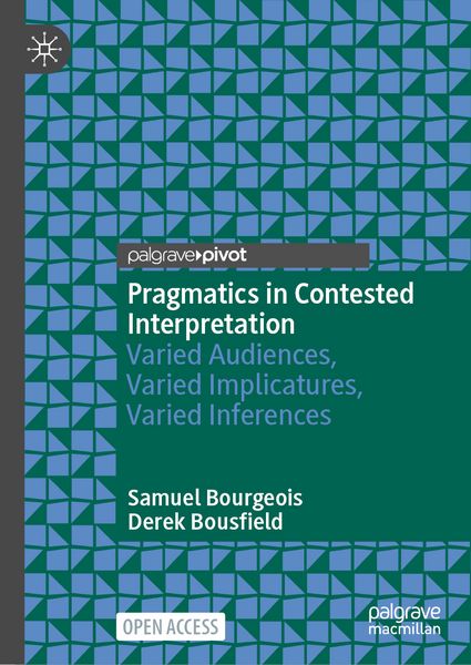 Produktbild: Pragmatics in Contested Interpretation