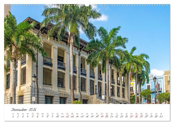 Produktbild: San Juan - Inselstadt in der Karibik (hochwertiger Premium Wandkalender 2026 DIN A2 quer), Kunstdruck in Hochglanz