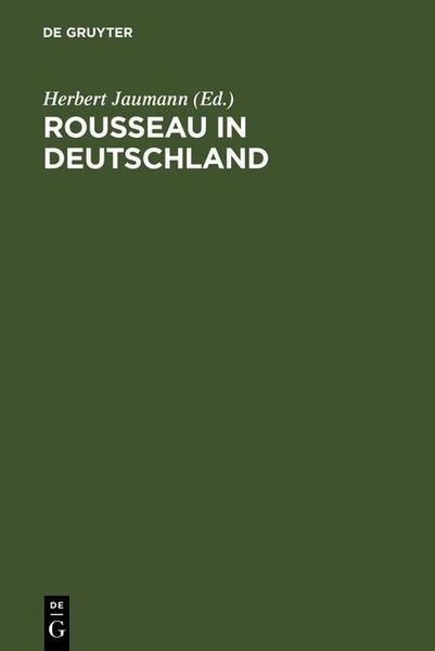 Produktbild: Rousseau in Deutschland