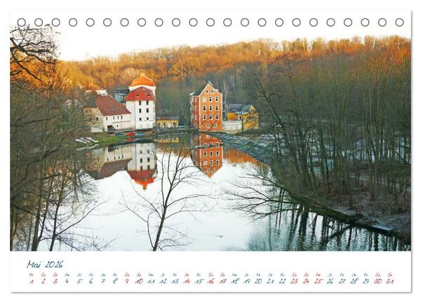 Produktbild: G&ouml;rlitz /Zgorzelec &ndash; &Uuml;ber die Nei&szlig;e nach Polen und zur&uuml;ck (Tischkalender 2026 DIN A5 quer), CALVENDO Monatskalender