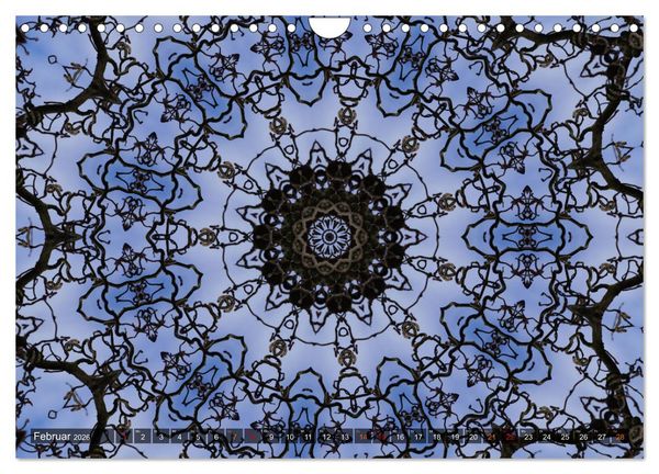 Produktbild: Natur im Kaleidoskop (Wandkalender 2026 DIN A4 quer), CALVENDO Monatskalender