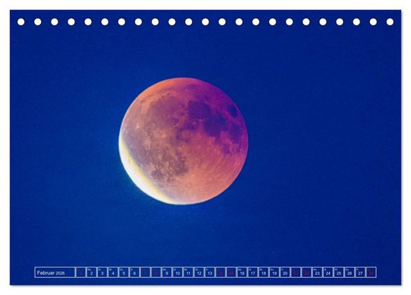 Produktbild: Faszination Mond - der etwas andere Mondkalender (Tischkalender 2026 DIN A5 quer), CALVENDO Monatskalender