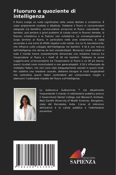 Produktbild: Fluoruro e quoziente di intelligenza