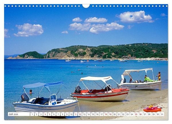 Produktbild: Chalkidiki - Urlaubsparadies in Nordgriechenland (Wandkalender 2026 DIN A3 quer), CALVENDO Monatskalender