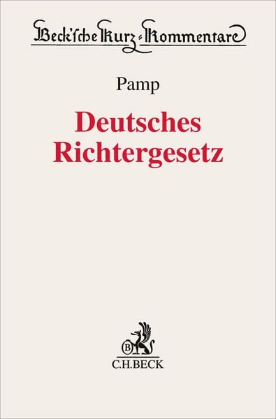 Produktbild: Deutsches Richtergesetz. DRiG