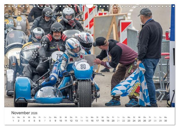 Produktbild: Motorradgespanne am Jochpass (Wandkalender 2026 DIN A3 quer), CALVENDO Monatskalender